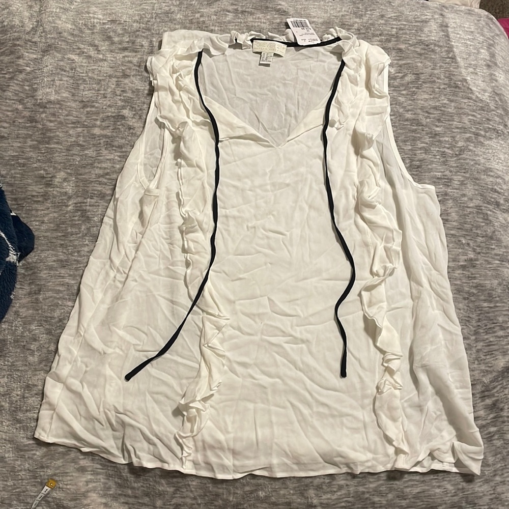 Forever 21+ White blouse